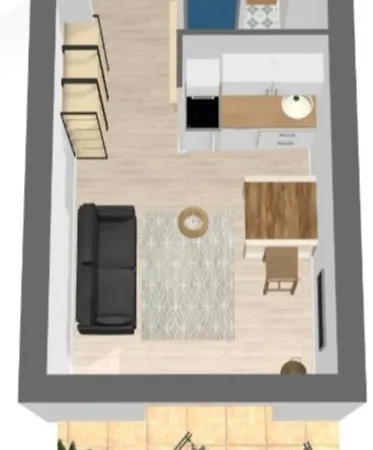 Studio Rénové Bord De Mer *